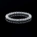 Optimized white crystal ring - 图片 7