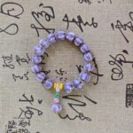 Hangzhou Temple Mushan Purple Incense Ash Glaze Bracelet - 图片 10