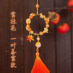 Hangzhou temple same style rich osmanthus one leaf rich style - 图片 6