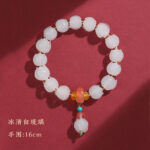 Hangzhou Temple Mushan Purple Incense Ash Glaze Bracelet - 图片 8