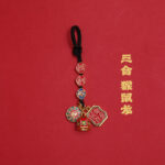 Snake Year Zodiac Car Keychain Pendant - 图片 24
