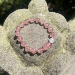 Natural strawberry crystal fortune bracelet - 图片 3