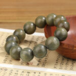 Men's Agarwood Buddha Bead Bracelet - 图片 10