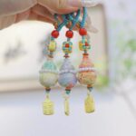 Hangzhou Lingyin Painted Gourd Cultural and Creative Keychain