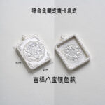 Zinc alloy Tibetan style gawu box - 图片 12