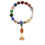 Incense Ash Glass Eighteen Beads, Nine Purple Fire Bracelet Lingyin - 图片 5