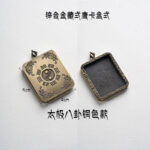Zinc alloy Tibetan style gawu box - 图片 14