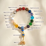 Incense Ash Glass Eighteen Beads, Nine Purple Fire Bracelet Lingyin - 图片 6