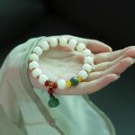 Hangzhou Faxi Lotus White Jade Bodhi Bracelet - 图片 3