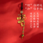 Snake Year Zodiac Car Keychain Pendant - 图片 4