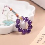 Natural crystal mobile phone chain - 图片 4