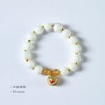 Dusk Mountain Purple Cinnabar Lion Glaze Bracelet Lucky Beads - 图片 15