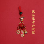 Snake Year Zodiac Car Keychain Pendant - 图片 13
