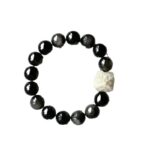 Natural white jade bodhi bracelet - 图片 5