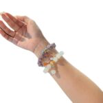 Hangzhou Temple Mushan Purple Incense Ash Glaze Bracelet - 图片 5