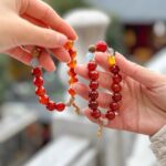 Nine Purple Fire Dragon Pearl Bracelet - 图片 2