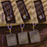 Tibetan thangka pendant zodiac year amulet - 图片 4