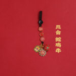 Snake Year Zodiac Car Keychain Pendant - 图片 26