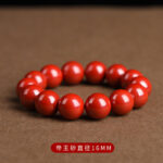 Cinnabar Royal Sand Bracelet Women's Amulet - 图片 19