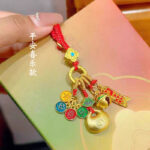 Snake Year Zodiac Car Keychain Pendant - 图片 10