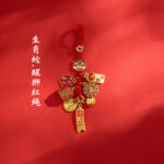 Snake Year Zodiac Car Keychain Pendant - 图片 9