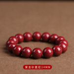 Cinnabar Royal Sand Bracelet Women's Amulet - 图片 11