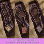 Tibetan thangka pendant zodiac year amulet - 图片 3