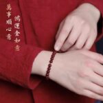 Cinnabar Royal Sand Bracelet Women's Amulet - 图片 2