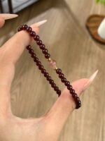 New garnet multi-circle bracelet